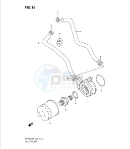 SFV650/A drawing OIL COOLER