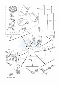 XSR700 MTM690 (BU33) drawing ELECTRICAL 2