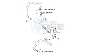 TUONO 1100 V4 RR E4 ABS (APAC) drawing Secondary air