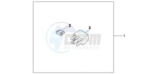 NC700SAC drawing KIT  RELAY SET