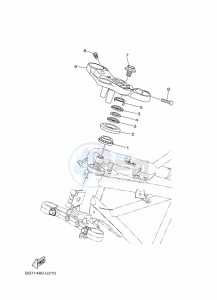 YZF320-A YZF-R3 (B7P3) drawing STEERING