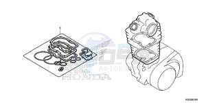 CBR300RF CBR300R Europe Direct - (ED) drawing GASKET KIT A