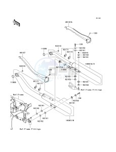 VN 900 D[VULCAN 900 CLASSIC LT] (6F-9F) D8F drawing MUFFLER-- S- -