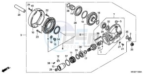 VT750CA9 Australia - (U / MME ST) drawing FINAL DRIVEN GEAR