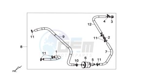 MAXSYM 600 I ABS drawing AIRFILTER