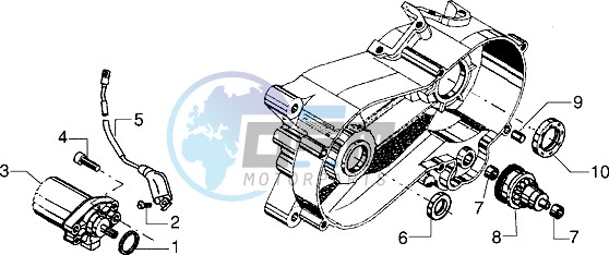 Flywheel magneto