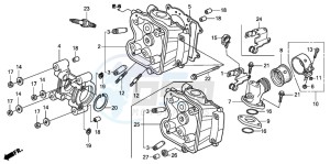 FES150A 125 S-WING drawing CYLINDER HEAD