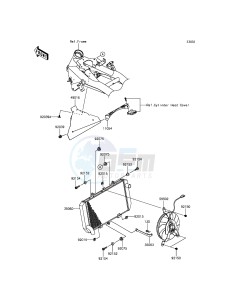 Z800 ZR800CGFA UF (UK FA) XX (EU ME A(FRICA) drawing Radiator