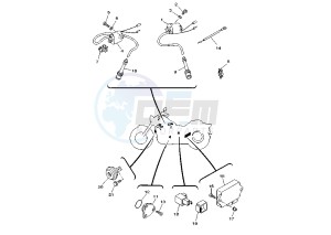 XVS DRAG STAR 650 drawing ELECTRICAL DEVICES