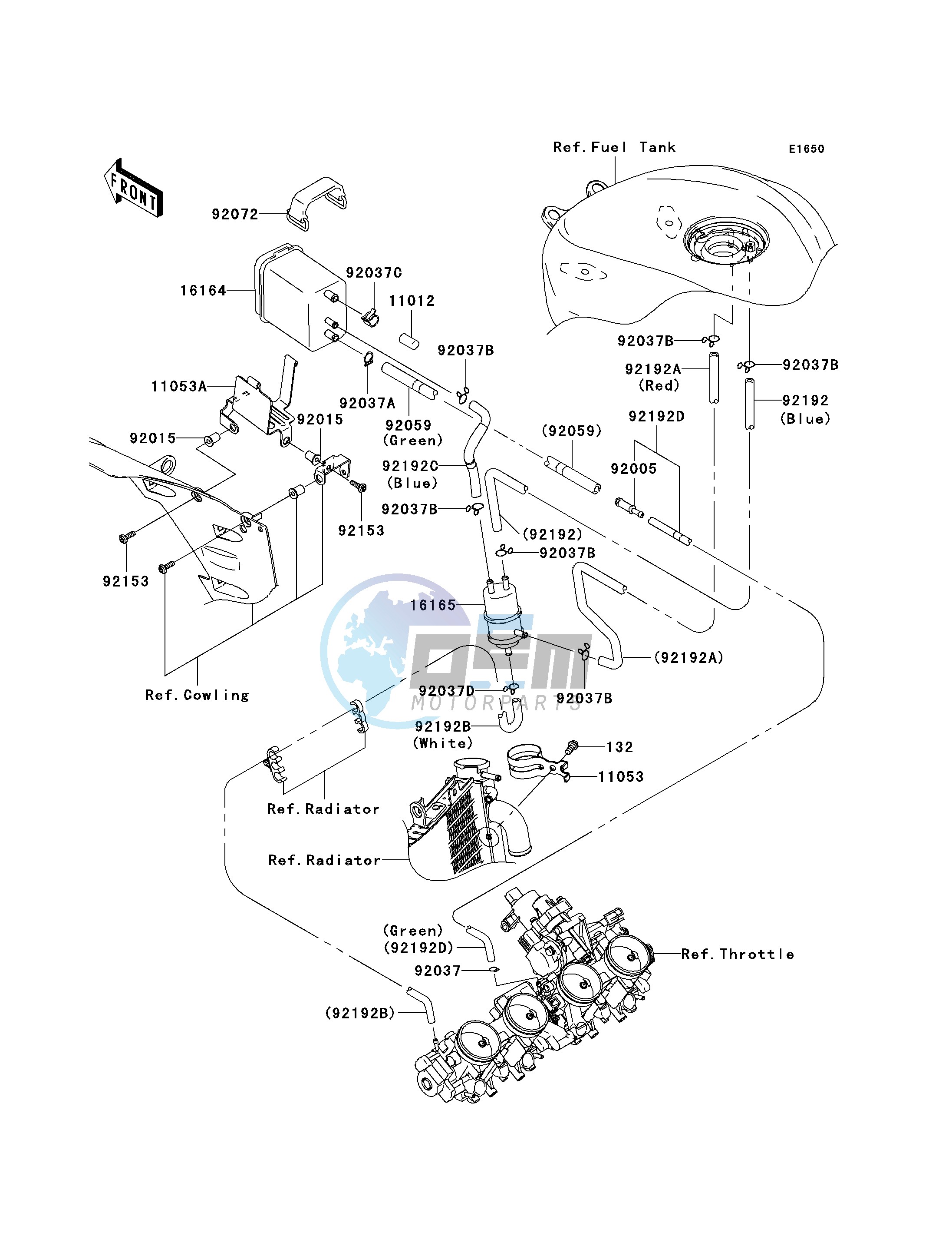 FUEL EVAPORATIVE SYSTEM