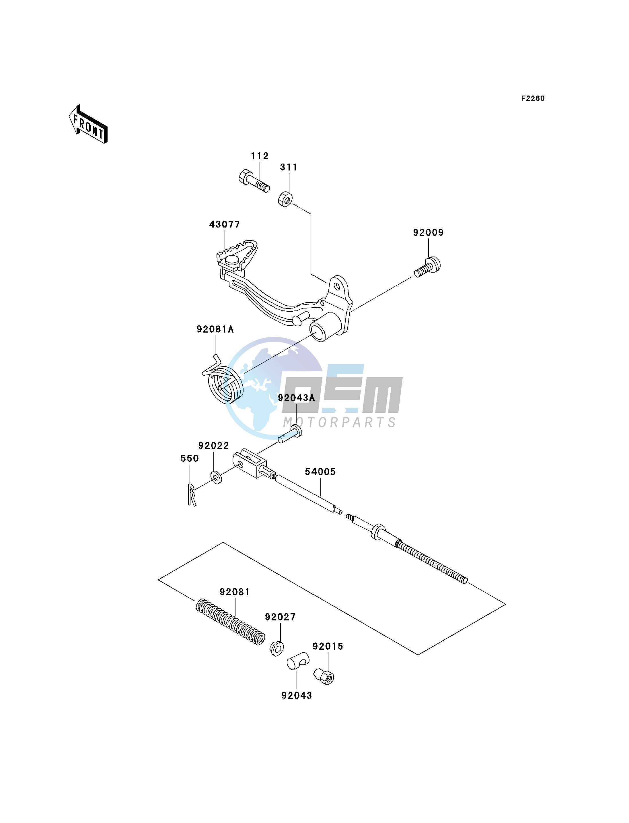 BRAKE PEDAL