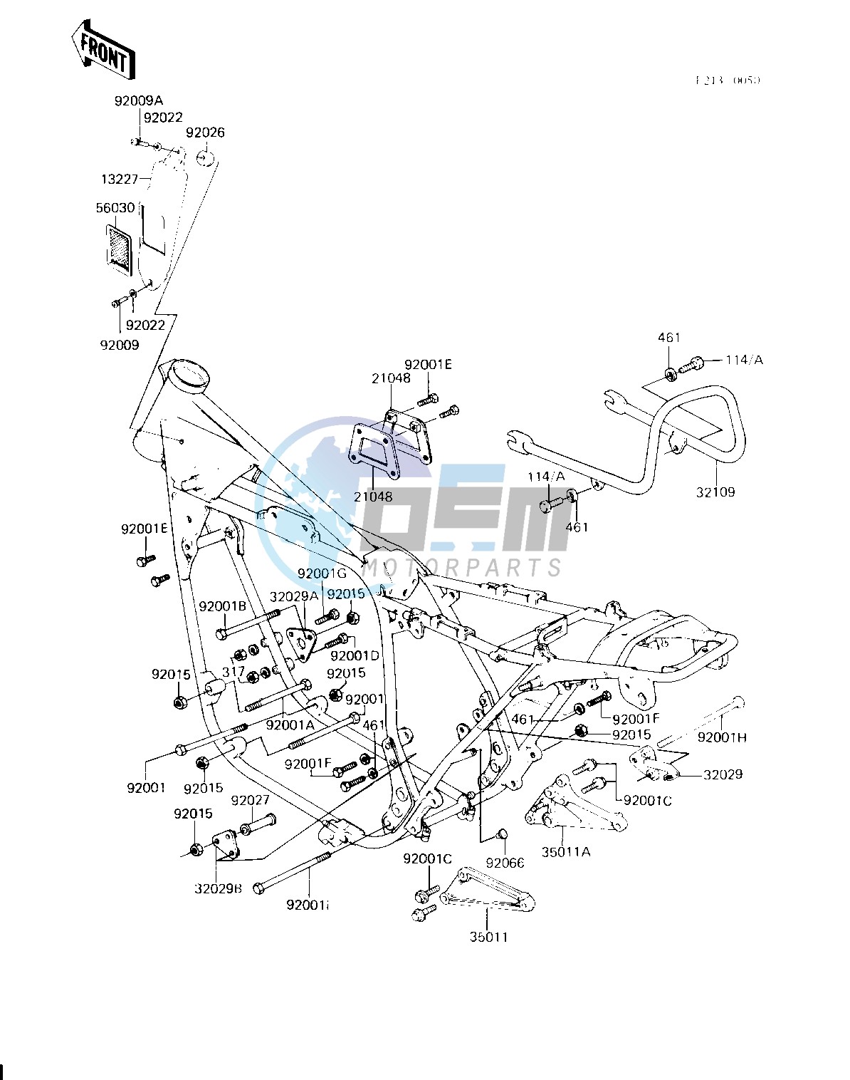 FRAME FITTINGS -- 81-83 H2_H3_H4- -