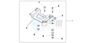 FJS400D SILVER WING drawing CARRIER BRACKET