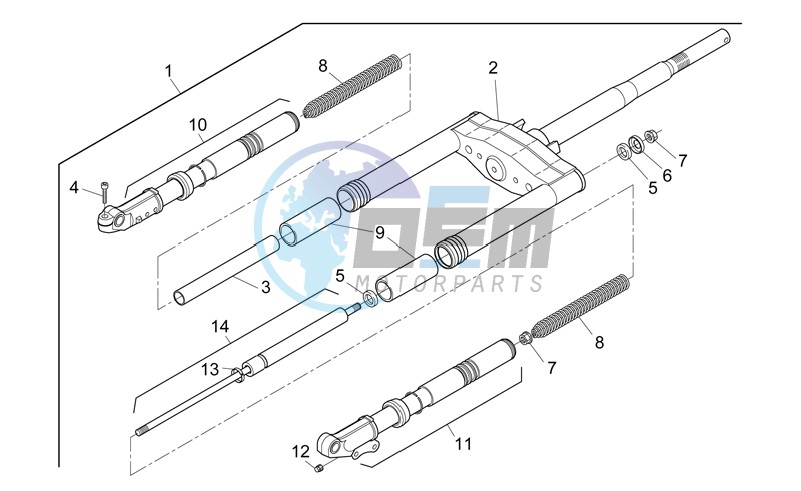 Front fork I