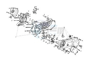 ATLANTIS O2 TWO CHIC - 50 cc drawing CRANKCASE-COVER