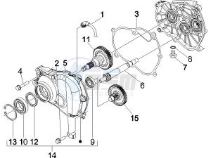 X9 250 Evolution drawing Reduction unit