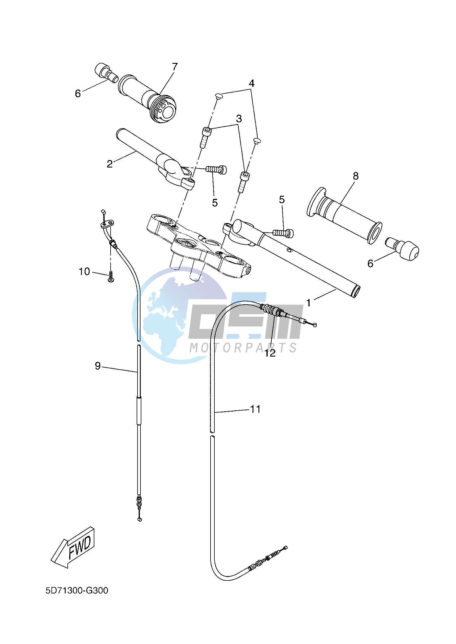 STEERING HANDLE & CABLE