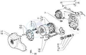 50 4T drawing Flywheel magneto