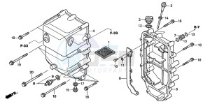 TRX500FA FOURTRAX FOREMAN drawing OIL TANK (TRX500FA5/6/7/8)