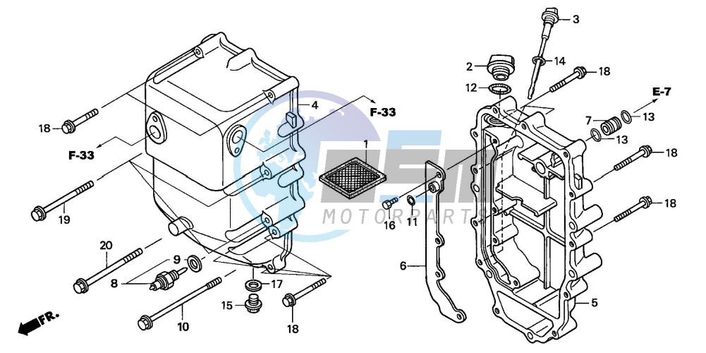 OIL TANK (TRX500FA5/6/7/8)