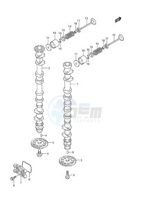 DF 150 drawing Camshaft