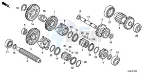 TRX500FAA Australia - (U) drawing TRANSMISSION