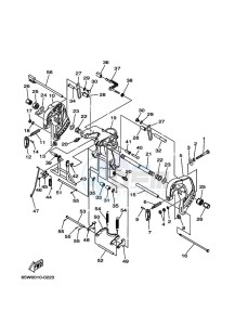 F25A drawing FRONT-FAIRING-BRACKET