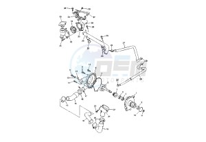 FJR A ABS 1300 drawing WATER PUMP