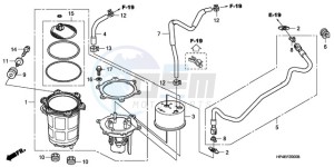 TRX420FEA Australia - (U / 2U 4WD) drawing FUEL PUMP