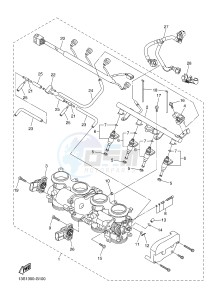 YZF-R6 600 R6 (2CXR) drawing INTAKE 2