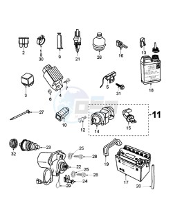 VIVA SL3A drawing ELECTRIC PART