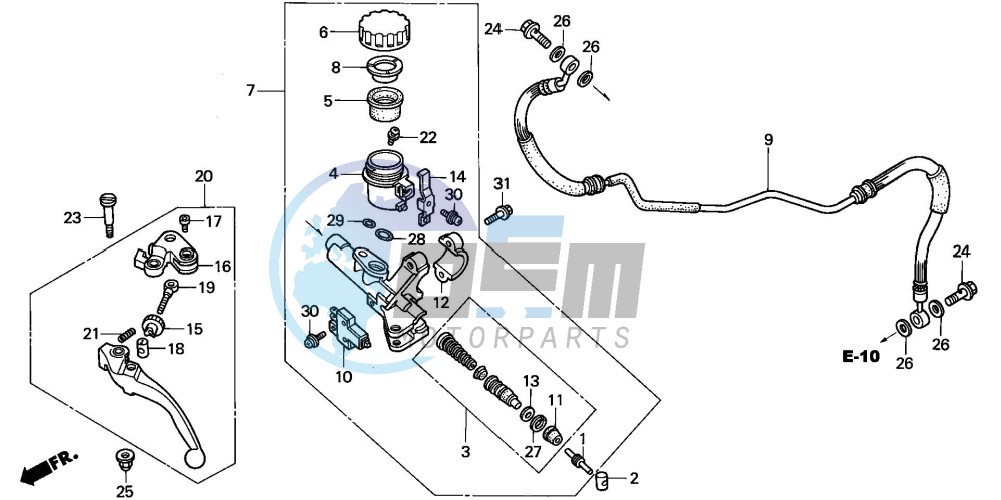 CLUTCH MASTER CYLINDER