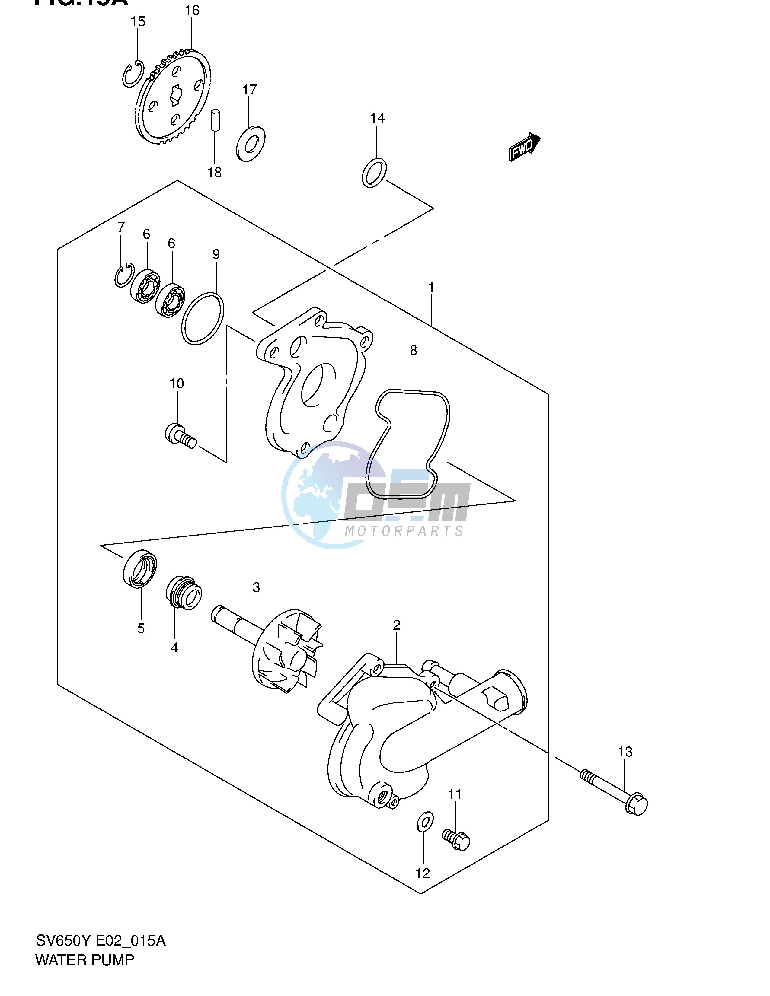 WATER PUMP (MODEL K1 K2)