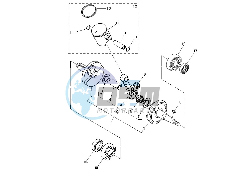 CRANKSHAFT PISTON