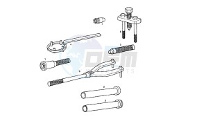 SENDA R DRD X-TREME - 50 CC 2T EURO2 drawing REPAIR TOOLS