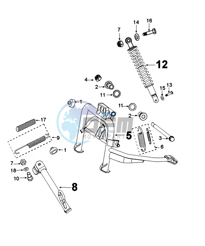 SUSPENSION AND STAND