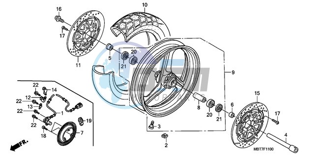 FRONT WHEEL