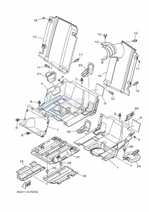 YXM700E YXM70VPAK (B5FH) drawing SIDE COVER 2