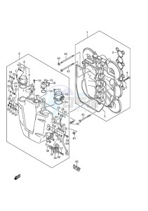 DF 200 drawing Throttle Body