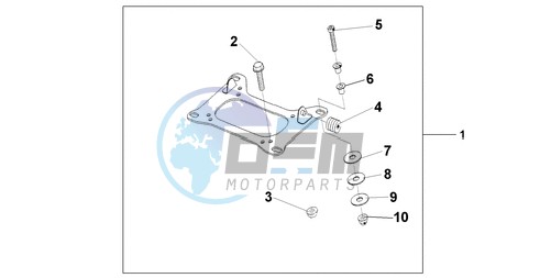 KIT CARRIER BRKT