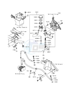 VERSYS 650 ABS KLE650FGF XX (EU ME A(FRICA) drawing Rear Master Cylinder