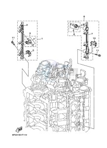 FL250AETX drawing THROTTLE-BODY-3