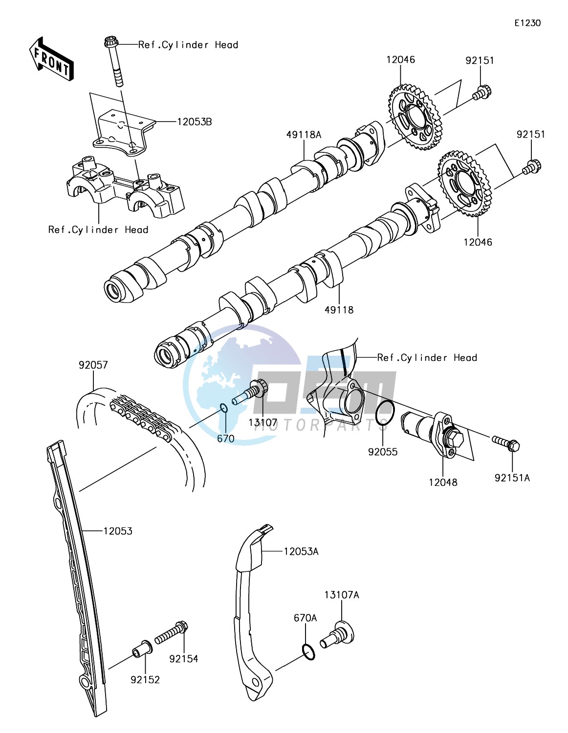 Camshaft(s)/Tensioner