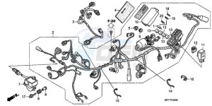 XL700V9 UK - (E / MKH SPC) drawing WIRE HARNESS