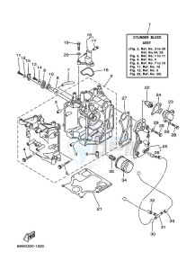 F15A drawing CYLINDER--CRANKCASE