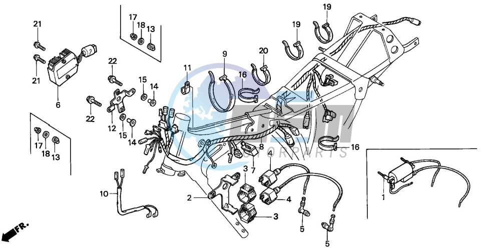 WIRE HARNESS/ IGNITION COIL