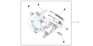 NC700XDC drawing KIT  MAI N STAND