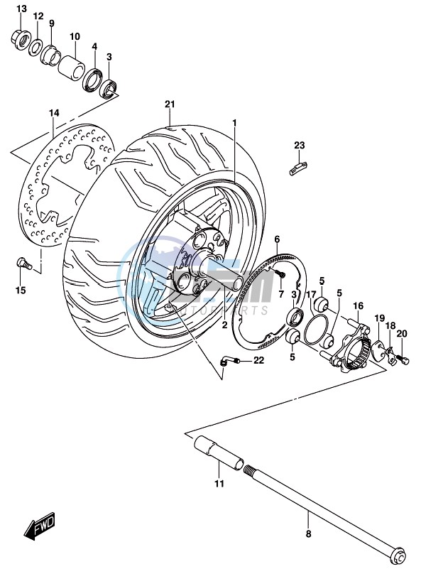 REAR WHEEL