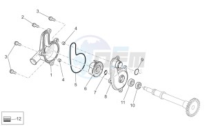 RXV 550 RXV 450-550 STREET LEGAL drawing Water pump