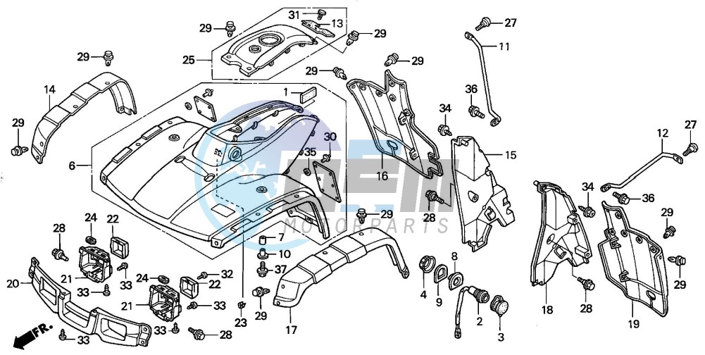 FRONT FENDER